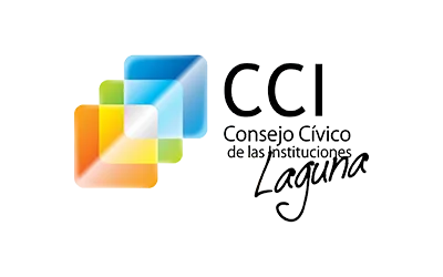 Logo de CCI Laguna en la banda de alianzas y clientes de Neurya