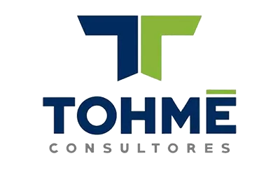 Logo de Tohmé Consultores en la banda de alianzas y clientes de Neurya